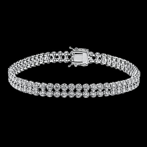 Bracelet in 18k Gold with Diamonds