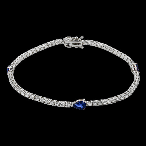 Color Bracelet in 18k Gold with Diamonds