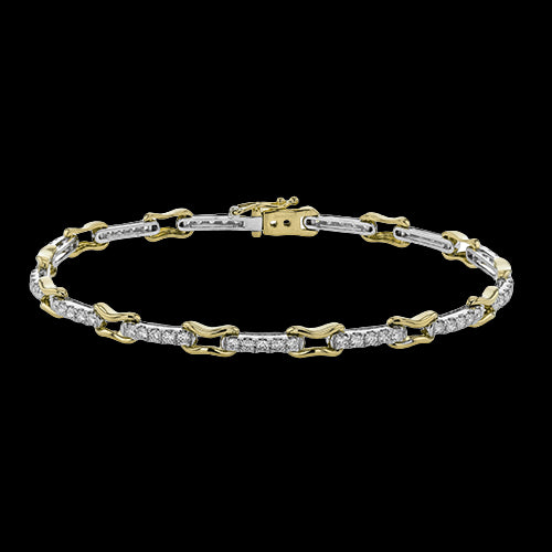 Bracelet in 18k Gold with Diamonds