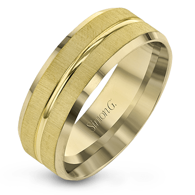 Men Ring in 14k Gold with Diamonds