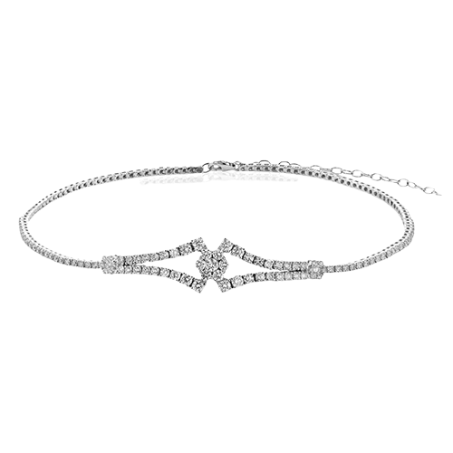 Choker in 18k Gold with Diamonds