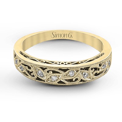 Anniversary Ring in 18k Gold with Diamonds