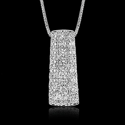 Pendant in 18k Gold with Diamonds