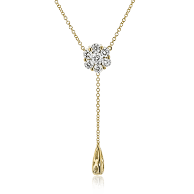 Pendant in 18k Gold with Diamonds