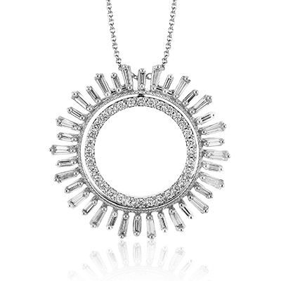 Pendant in 18k Gold with Diamonds