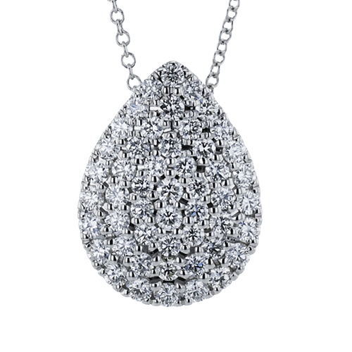 Pendant in 18k Gold with Diamonds