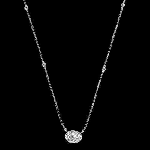 Color Pendant in 18k Gold with Diamonds