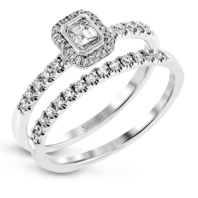 Wedding Set in 18k Gold with Diamonds