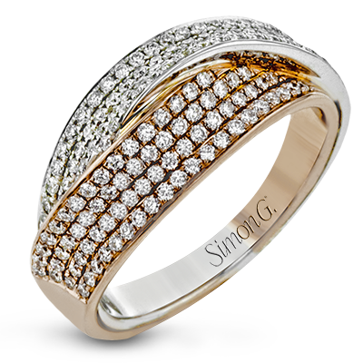 Right Hand Ring in 18k Gold with Diamonds