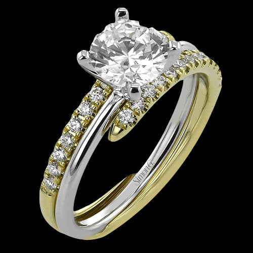 Wedding Set in 18k Gold with Diamonds