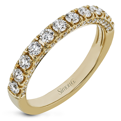 Engagement Ring in 18k Gold with Diamonds