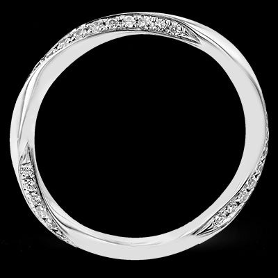 Anniversary Ring in 18k Gold with Diamonds