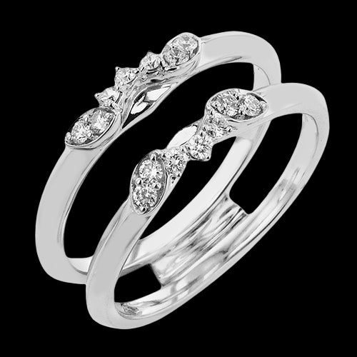 Wedding Set in 18k Gold with Diamonds