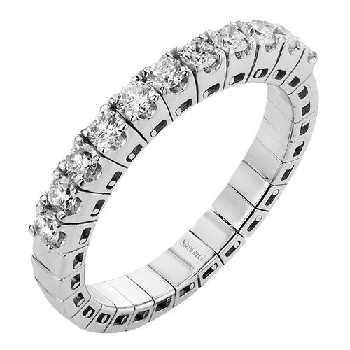 Anniversary Ring in 18k Gold with Diamonds