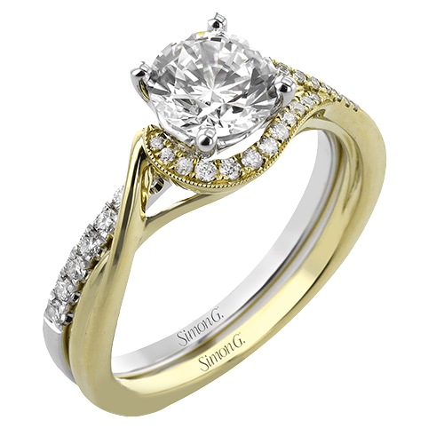 Wedding Set in 18k Gold with Diamonds