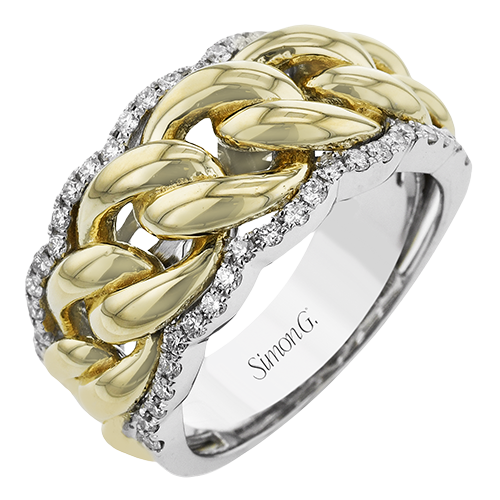 Right Hand Ring in 18k Gold with Diamonds