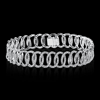 Bracelet in 18k Gold with Diamonds