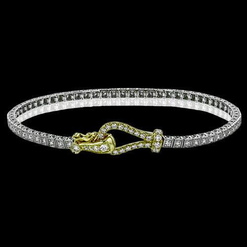 Bracelet in 18k Gold with Diamonds