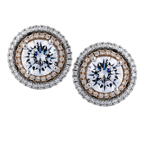 Earring in 18k Gold with Diamonds