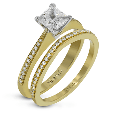 Wedding Set in 18k Gold with Diamonds