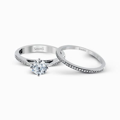 Wedding Set in 18k Gold with Diamonds