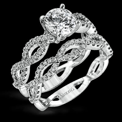 Wedding Set in 18k Gold with Diamonds