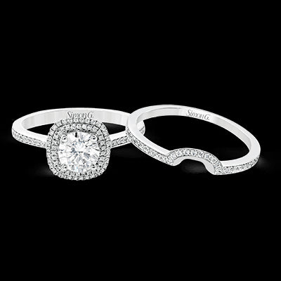 Wedding Set in 18k Gold with Diamonds