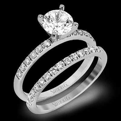 Wedding Set in 18k Gold with Diamonds
