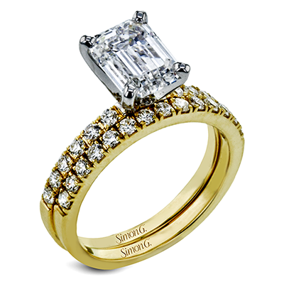 Wedding Set in 18k Gold with Diamonds