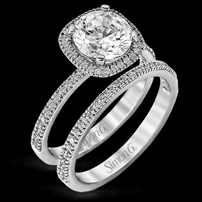 Wedding Set in 18k Gold with Diamonds