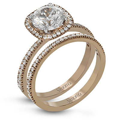 Wedding Set in 18k Gold with Diamonds