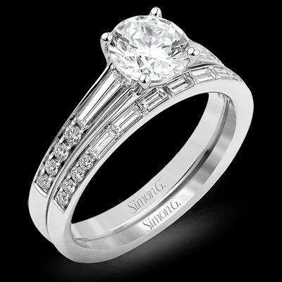 Wedding Set in 18k Gold with Diamonds