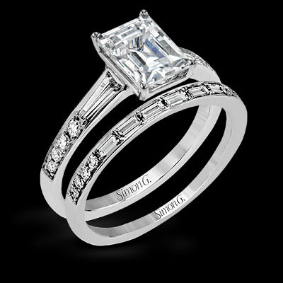 Wedding Set in 18k Gold with Diamonds