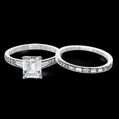 Wedding Set in 18k Gold with Diamonds