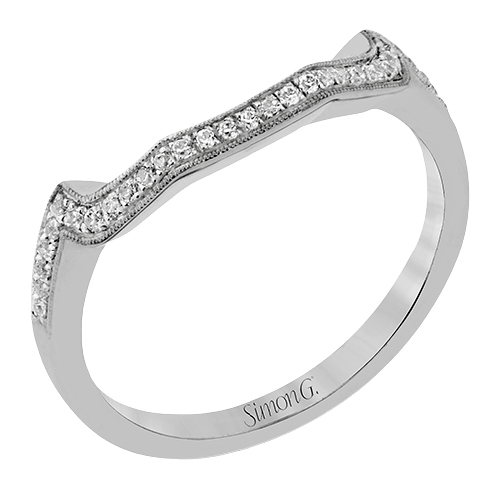 Engagement Ring in 18k Gold with Diamonds