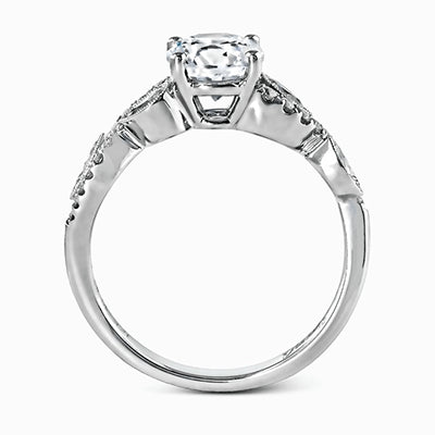 Wedding Set in 18k Gold with Diamonds