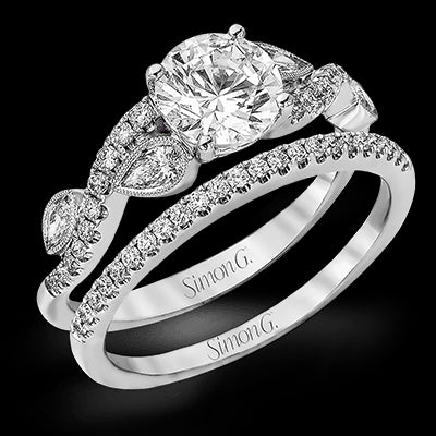 Wedding Set in 18k Gold with Diamonds