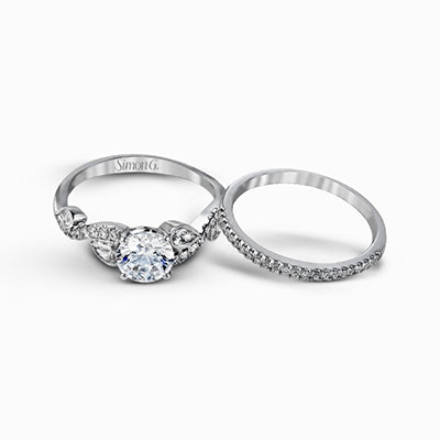 Wedding Set in 18k Gold with Diamonds