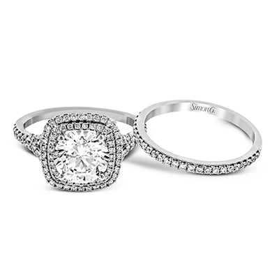 Wedding Set in 18k Gold with Diamonds