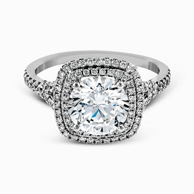 Wedding Set in 18k Gold with Diamonds
