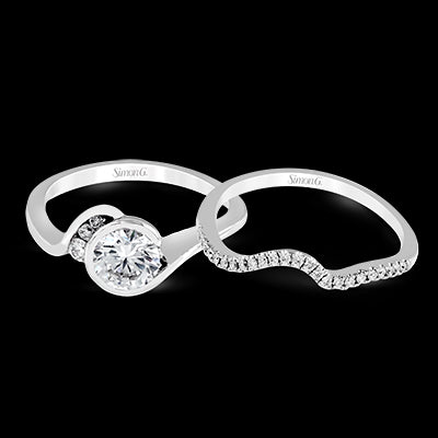 Wedding Set in 18k Gold with Diamonds