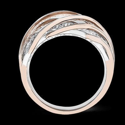 Right Hand Ring in 18k Gold with Diamonds