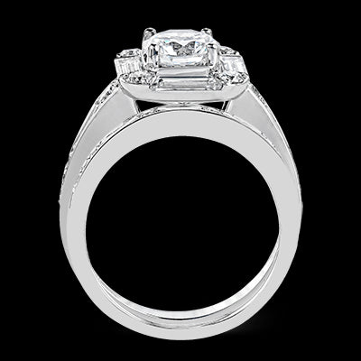 Wedding Set in 18k Gold with Diamonds