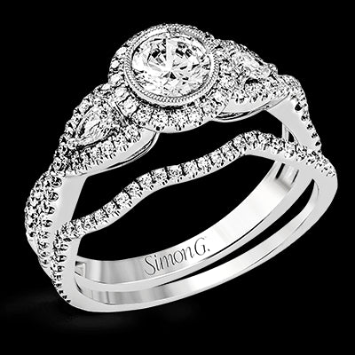 Wedding Set in 18k Gold with Diamonds