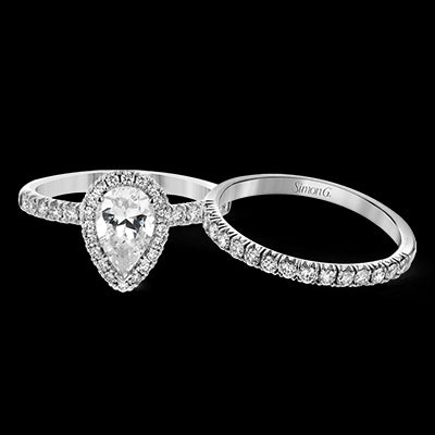 Wedding Set in 18k Gold with Diamonds