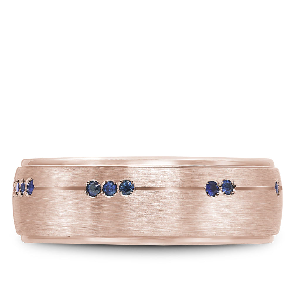 Bleu Royale Wedding Band