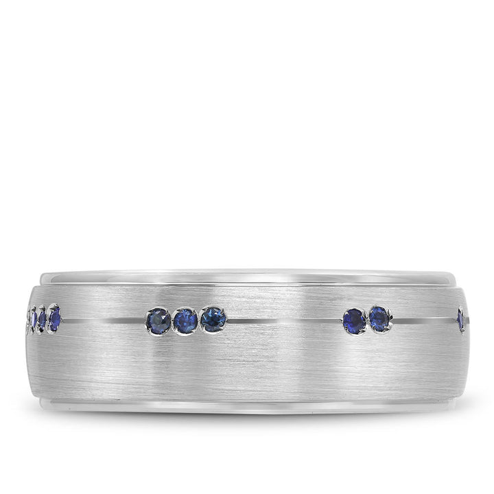 Bleu Royale Wedding Band