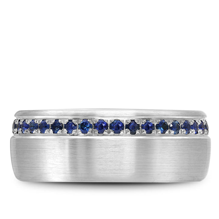 Bleu Royale Wedding Band