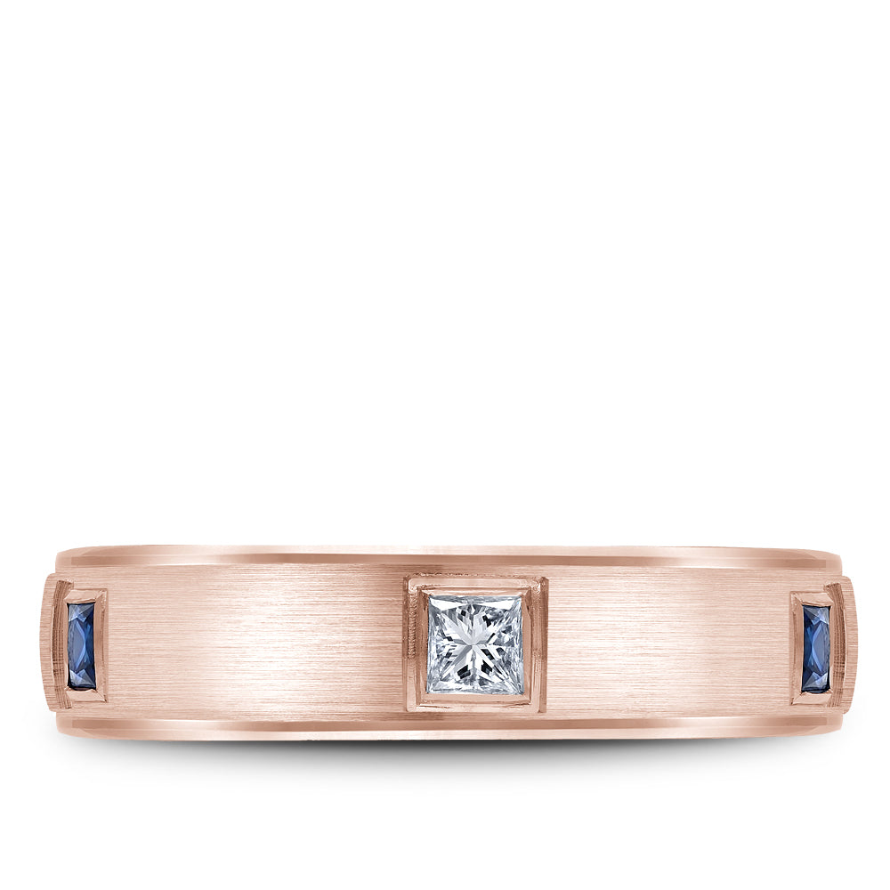 Bleu Royale Wedding Band