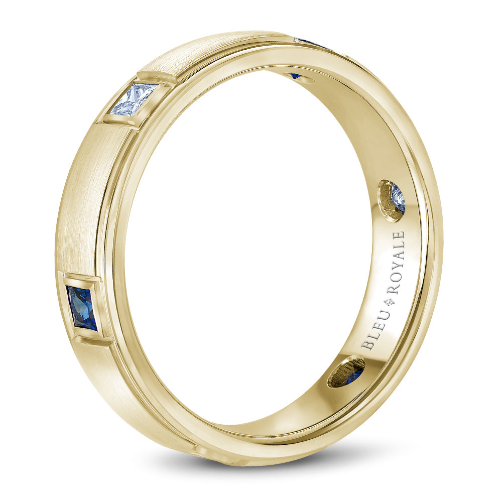 Bleu Royale Wedding Band